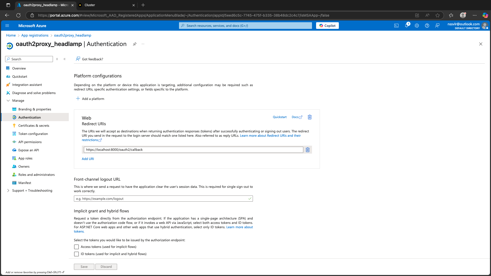 App Configuration