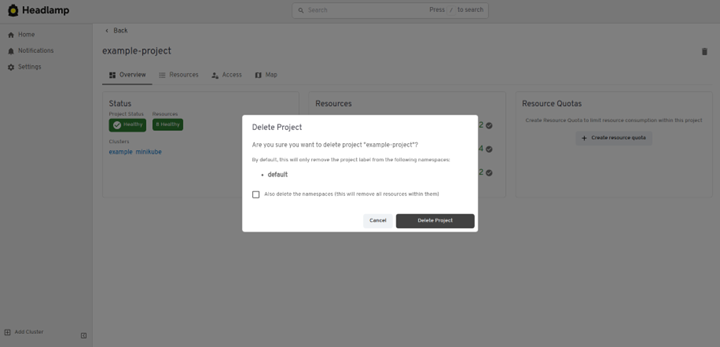 Delete with a Single Click