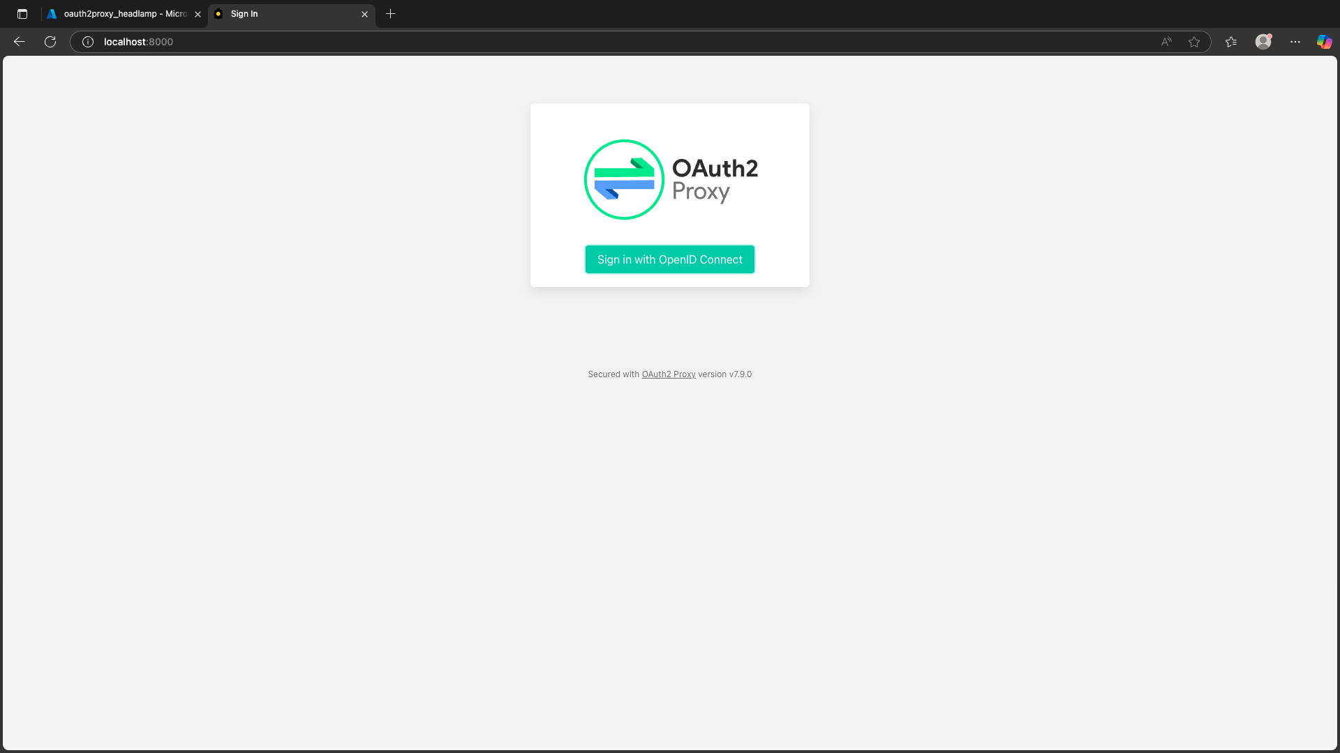 Login Page